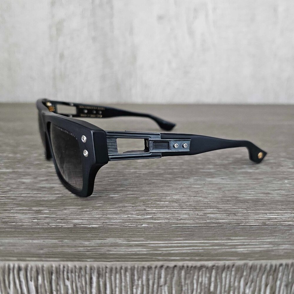 Dita Grandmaster-Seven Sunglasses DTS407-A-03 Matte Black/Black Iron/Dark Grey